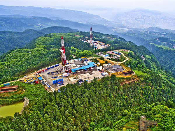 涪陵頁巖氣田單井累產氣4億方創國內紀錄